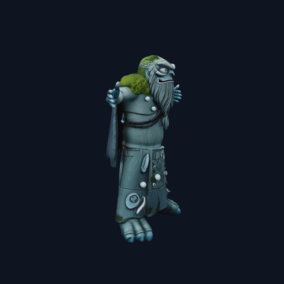 Ancient Stone Guardian model pack